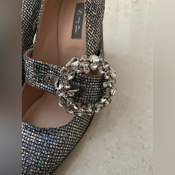 NEW EU 39.5 Celine Chunky Heel Mary Jane SJP by Sarah Jessica Parker - Picture 10 of 15